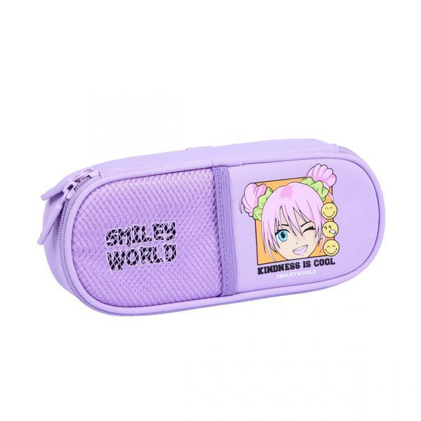 Пенал м'який Yes Smiley World. Anime PH-30 533779 фото