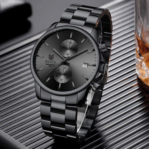 Besta Mars Black & Gray Nylon, 2 ремешка 2154 фото