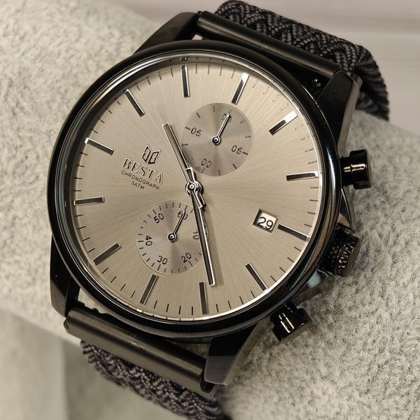 Besta Mars Black & Gray Nylon, 2 ремешка 2154 фото