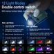 Ліхтарик брелок наключний Boruit V30 UV EDC 900 лм Прозорий 722181 фото 5
