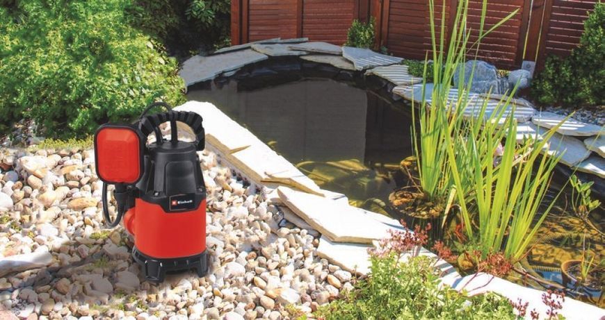 Насос дренажный Einhell GC-DP 3325, 330 Вт, 9500 л&middot;час, высота 6 м, глубина 7 м, 25 мм, 4 кг 4181530 фото