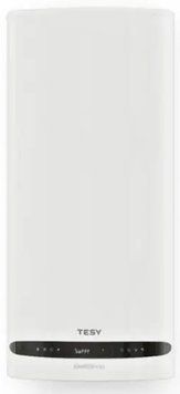 Водонагреватель электрический Tesy Bellislimo Dry Cloud плоский GCR 802724D E31 ECW, 80л, 2,4кВт, сухой тен, универсальный монтаж, электронное управление, B, белый 304607 фото