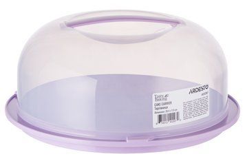 Тортовщица Ardesto Tasty baking с крышкой, 28.4*11.5 см, лиловый AR2328LP фото