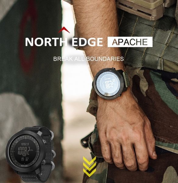 Годинник North Edge Apache Rubber 1722 фото