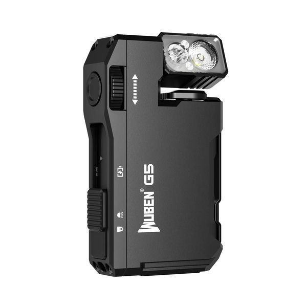 Ліхтар брелок Wuben G5 EDC з червоним світлом + RGB Зелений 7221821 фото