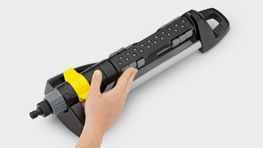 Ороситель дождевой Karcher, OS 5.320 SV, для прямоугольных участков, регулировка расхода воды и ширины полива. 2.645-135.0 фото