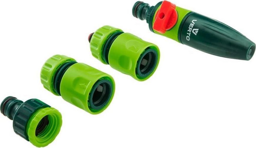 Котушка зі шлангом автоматична Verto 20м+2м шланга 1/2" 15G891 фото