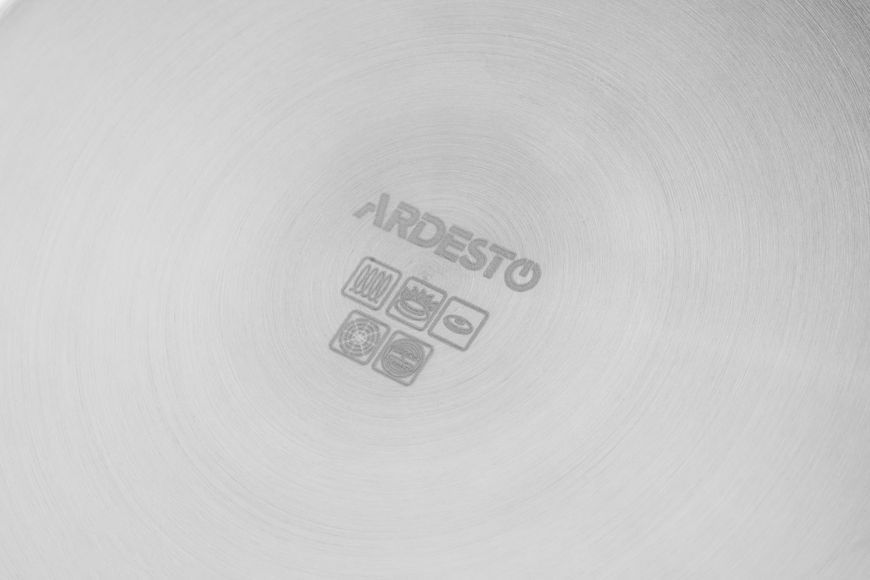 Сковорода ARDESTO Black Mars Avior 28 см, нержавеющая сталь Triply AR0728BS фото