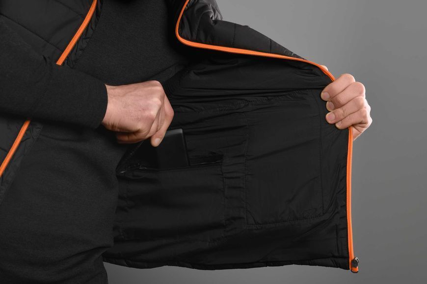 Жилет з підігрівом 2E Tactical Heat Power Plus Black з капюшоном, розмір L 2E-HVHPPL-BK фото