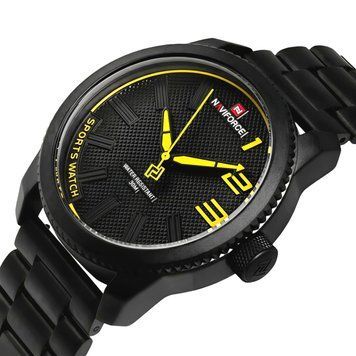 Naviforce Kvantum Black Steel, 2 ремешка 2328 фото
