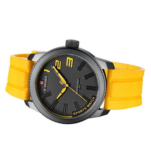 Naviforce Kvantum Black Steel, 2 ремінці 2328 фото