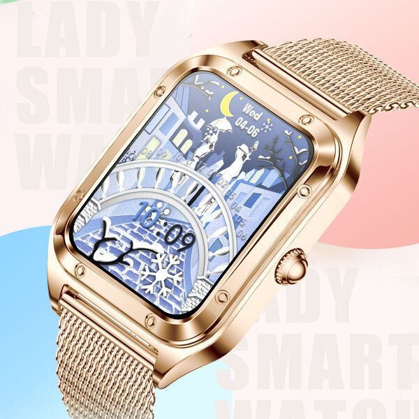 Smart-часы Smart Flower New Gold, 2 ремешка 1567 фото