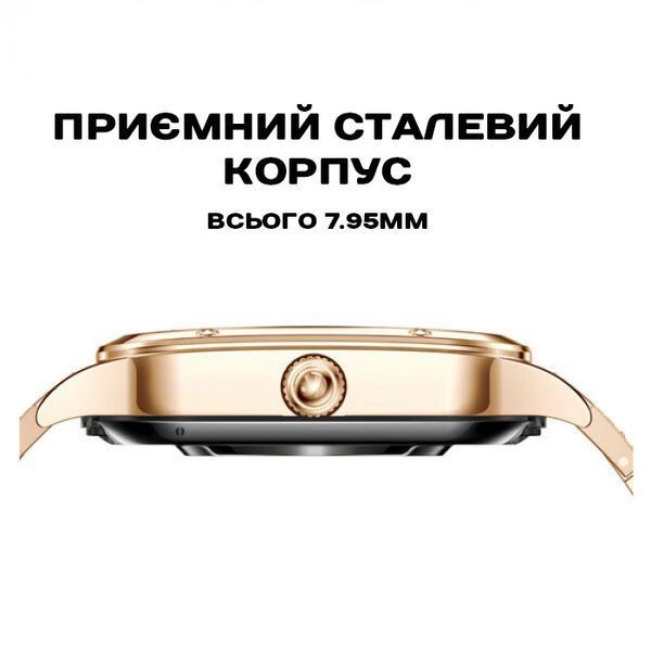 Smart-часы Smart Flower New Gold, 2 ремешка 1567 фото