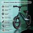 Беговел Lionelo Bart Air Green Forest (Зеленый) &mdash; Детский велобег с надувными колесами 12", магниевая рама 38886145 фото