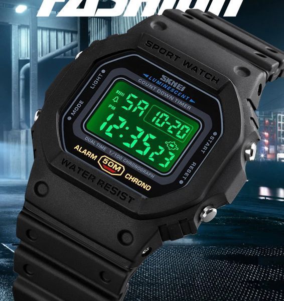 Годинник Skmei Dron Black 1141 фото