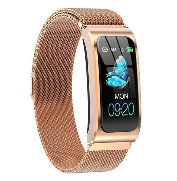 Модний годинник Smart Mioband PRO Gold 5055 фото