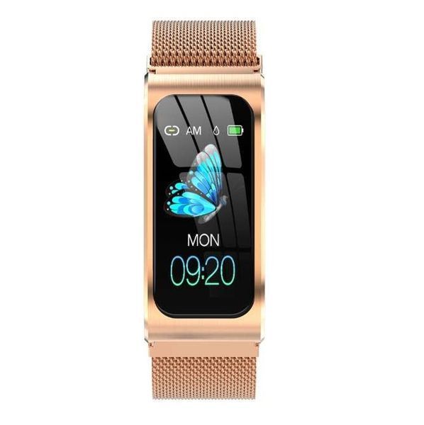 Модний годинник Smart Mioband PRO Gold 5055 фото