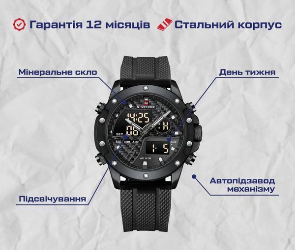 Годинник Naviforce Concept 1560 фото