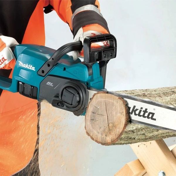 Пила ланцюгова акумуляторна Makita DUC357Z LXT, 18В + 18В, 350мм без АКБ та ЗП DUC357Z фото