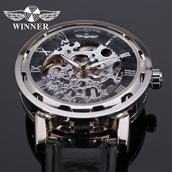 Годинник Winner Black 1107 фото