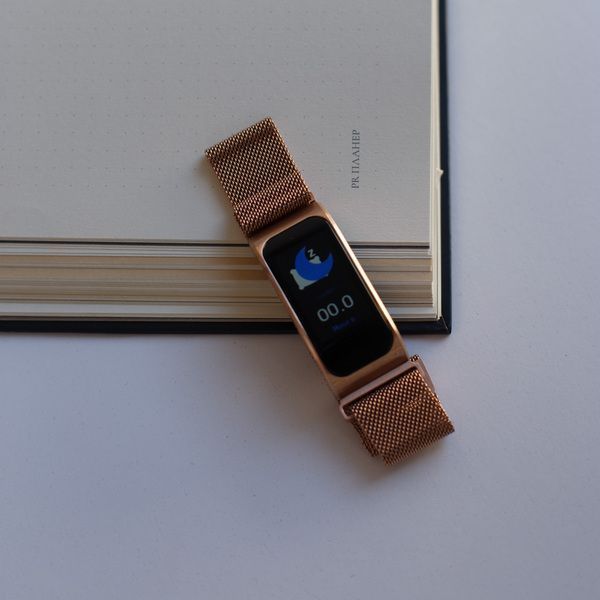 Модний годинник Smart Mioband PRO Gold 5055 фото