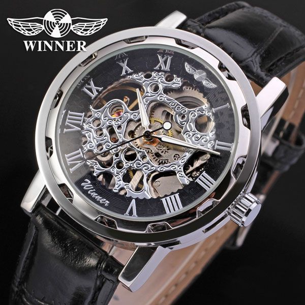 Годинник Winner Black 1107 фото