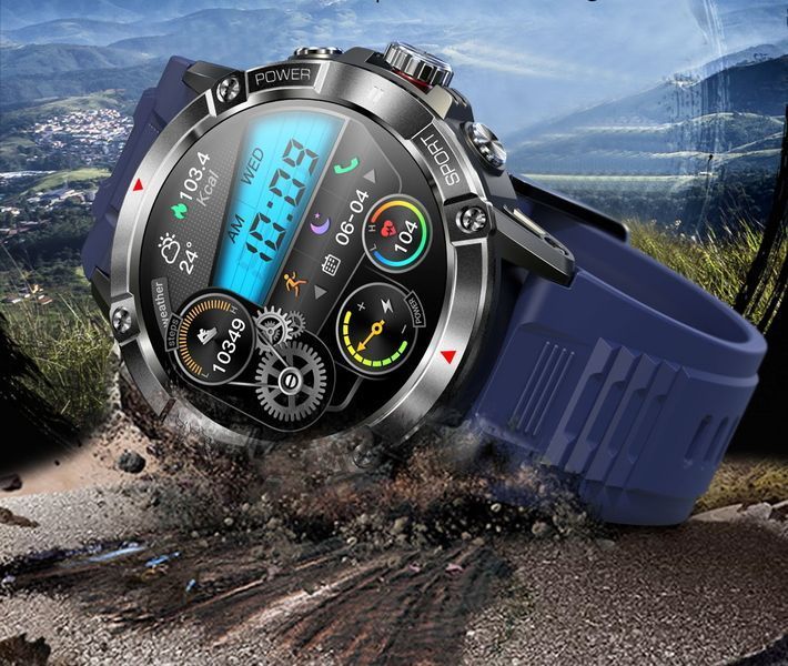 Smart-часы Smart River Max Blue 1568 фото