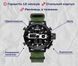 Годинник MegaLith Prof Green 7772 фото 3