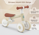 Беговел MoMi DEX Beige &mdash; Бежевый детский велобег для малышей от 1 года, сверхлегкий, колеса EVA, регулируемое сиденье 117134347 фото 1