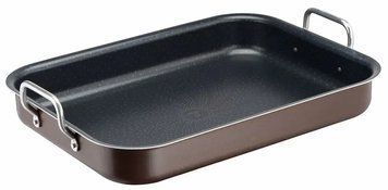 Деко Tefal Success,з ручками, прямокутна, 27х37см, алюміній, чорний J1605902 фото