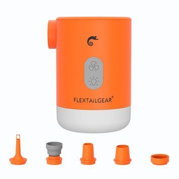 Кемпінговий насос-ліхтар Flextail Max Pump 2 Pro + Power Bank (Чорний) 7129492 фото