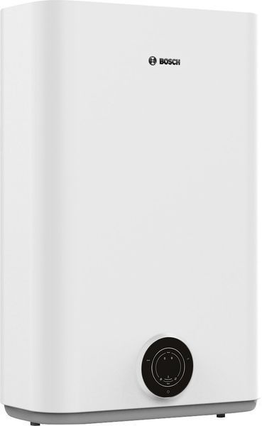 Водонагреватель электрический плоский слим BOSCH Tronic 3500, 100л, 1.5кВт, универсальный монтаж, электронное управление, B, белый 7736507294 фото