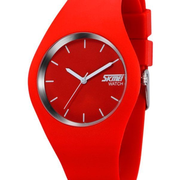 Модний годинник Skmei Rubber Red 9068R 9068R фото