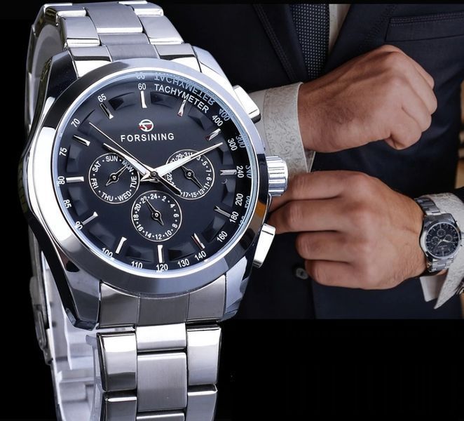 Годинник Forsining Walker Steel 1026 фото