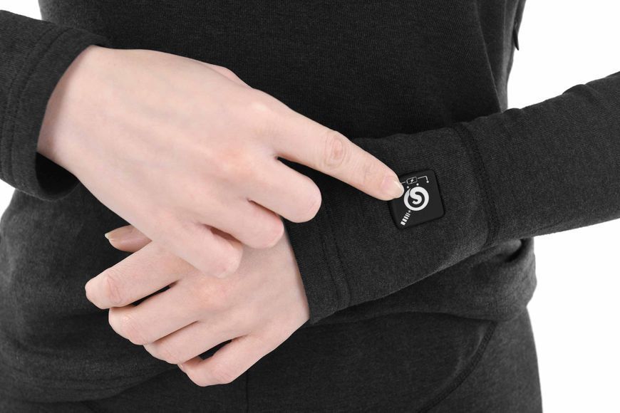 Жіноча термобілизна з підігрівом 2E Tactical eFiber for Women Black, розмір XL 2E-HUEFWXL-BK фото