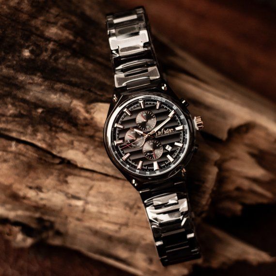 Годинник Lee Cooper Ice Black 1838 фото