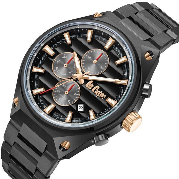 Годинник Lee Cooper Ice Black 1838 фото