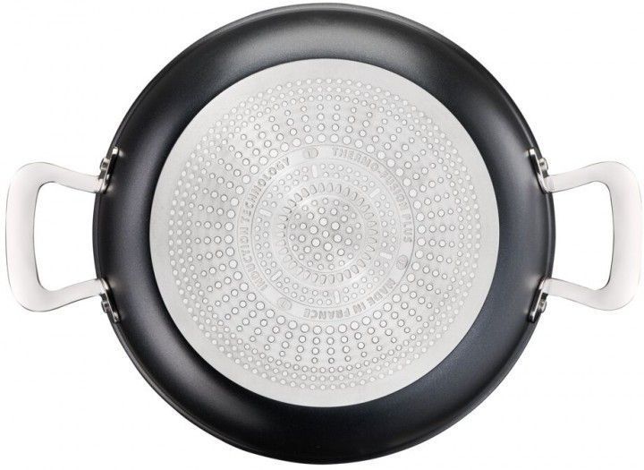Сотейник с крышкой Tefal Unlimited, 26см, 2.5л, алюминий,стекло, черный G2557172 фото