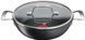 Сотейник с крышкой Tefal Unlimited, 26см, 2.5л, алюминий,стекло, черный G2557172 фото 1