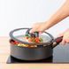 Кришка скляна Tefal Ingenio 24 см , скло, силікон L9846553 фото 6