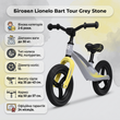 Беговел Lionelo Bart Tour Grey Stone - Детский беговел с магниевой рамой, колеса PU (непокалываемые), легкая конструкция 39963039 фото