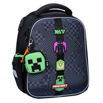 Рюкзак школьный каркасный Yes Minecraft Adventure H-100S 550222 фото