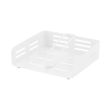 Салфетка Ardesto Midori 18х18х6.5см, металл, белая AR0906W фото