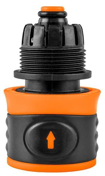 Коннектор для шланга 1/2", Neo Tools с аквастопом, двухкомпонентный 15-721 фото
