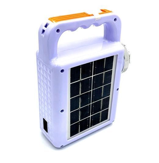 Фонарь прожектор JA-2005S с солнечной панелью и лампой 2500 mAh/DC 5V 0.5A (A-2447) 719383 фото