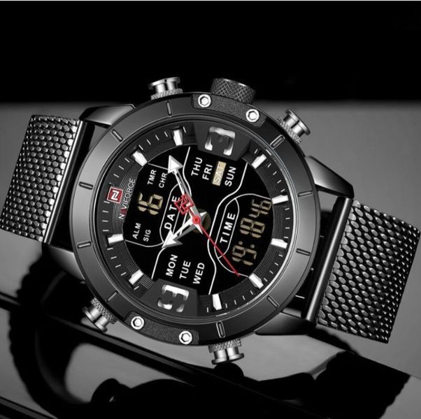 Часы Naviforce Tesla Black NF9153 NF9153 фото
