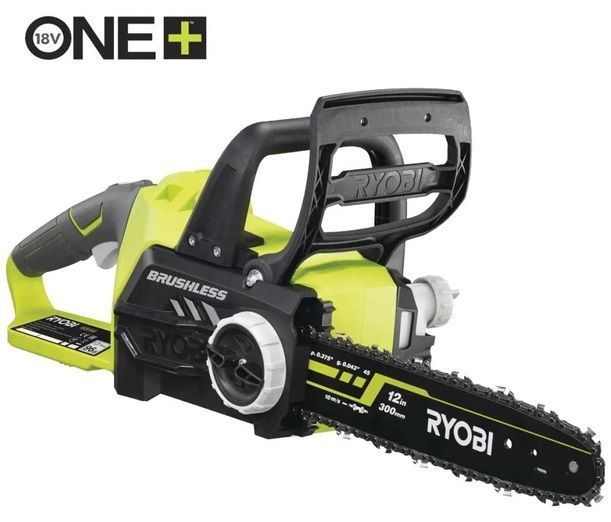 Пила ланцюгова акумуляторна Ryobi RCS1830-140B, ONE+ 18В, шина 30 см, АКБ 4.0Ач+ЗП безщіткова 5133005547 фото