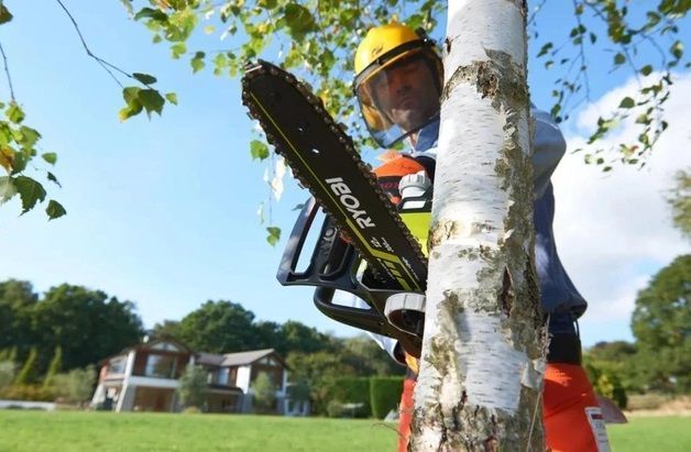 Пила ланцюгова акумуляторна Ryobi RCS1830-140B, ONE+ 18В, шина 30 см, АКБ 4.0Ач+ЗП безщіткова 5133005547 фото