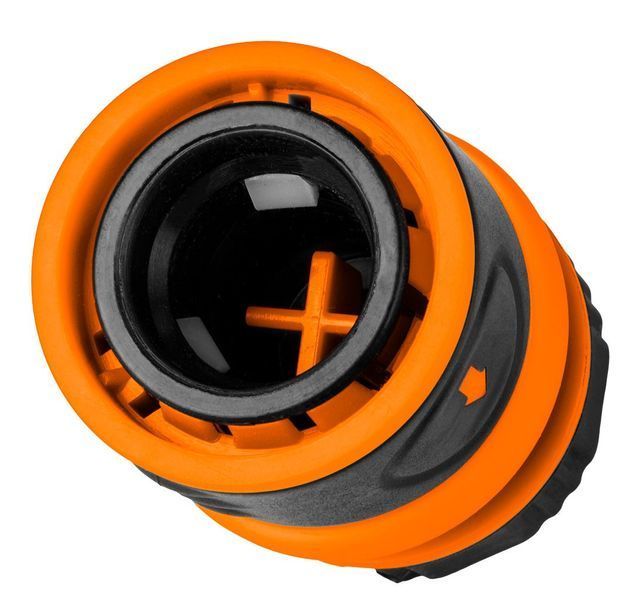 Коннектор для шланга 1/2", Neo Tools с аквастопом, двухкомпонентный 15-721 фото