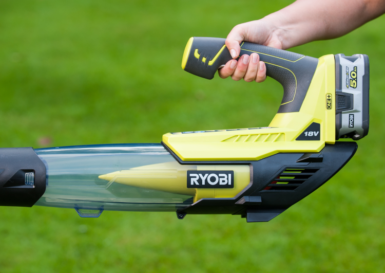 Воздуходувка Ryobi ONE+ OBL18JB аккумуляторная, 18В, 160 км/ч, solo (без АКБ и ЗУ) 5133003662 фото